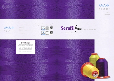 Serafil-Farbkarte außen
