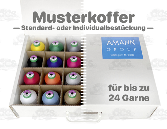 Amann Musterkoffer24 – Standard- oder Individualbestückung Amann Musterkoffer24 – Standard- oder Individualbestückung