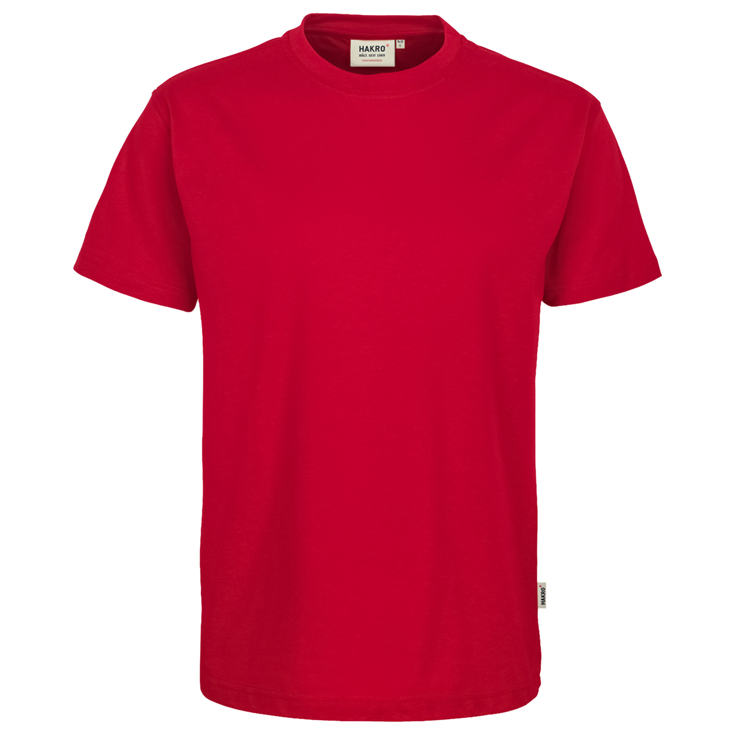 HAKRO T-Shirt H281 | Farbe 002 rot | Größe 6XL
