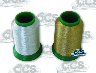 Amann Isamet Stickgarn gold und silber Stärke 40 Amann Isamet Stickgarn gold und silber Stärke 40
