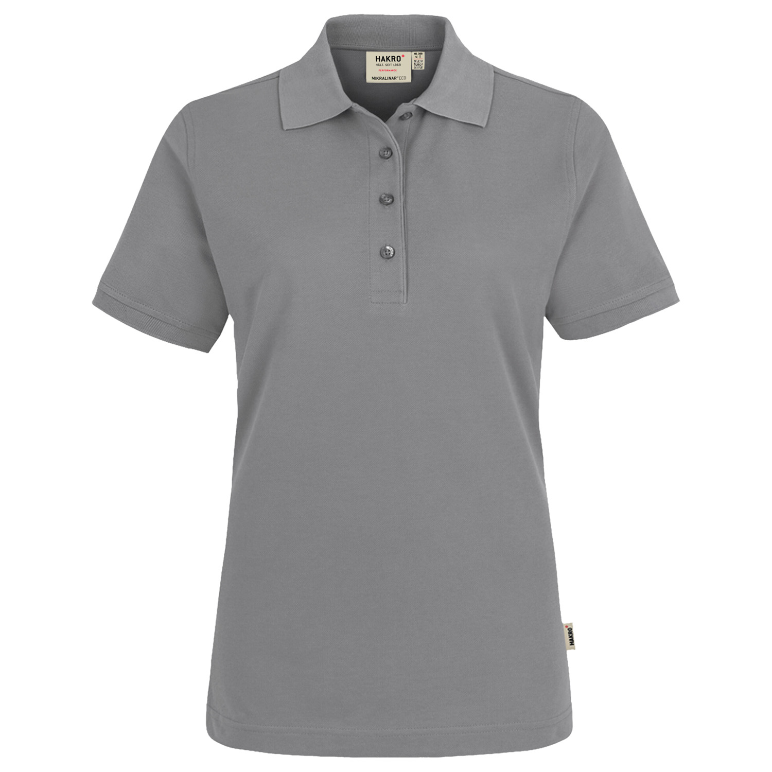 HAKRO Polo-Shirt H369 | Farbe 043 titan | Größe 2XL
