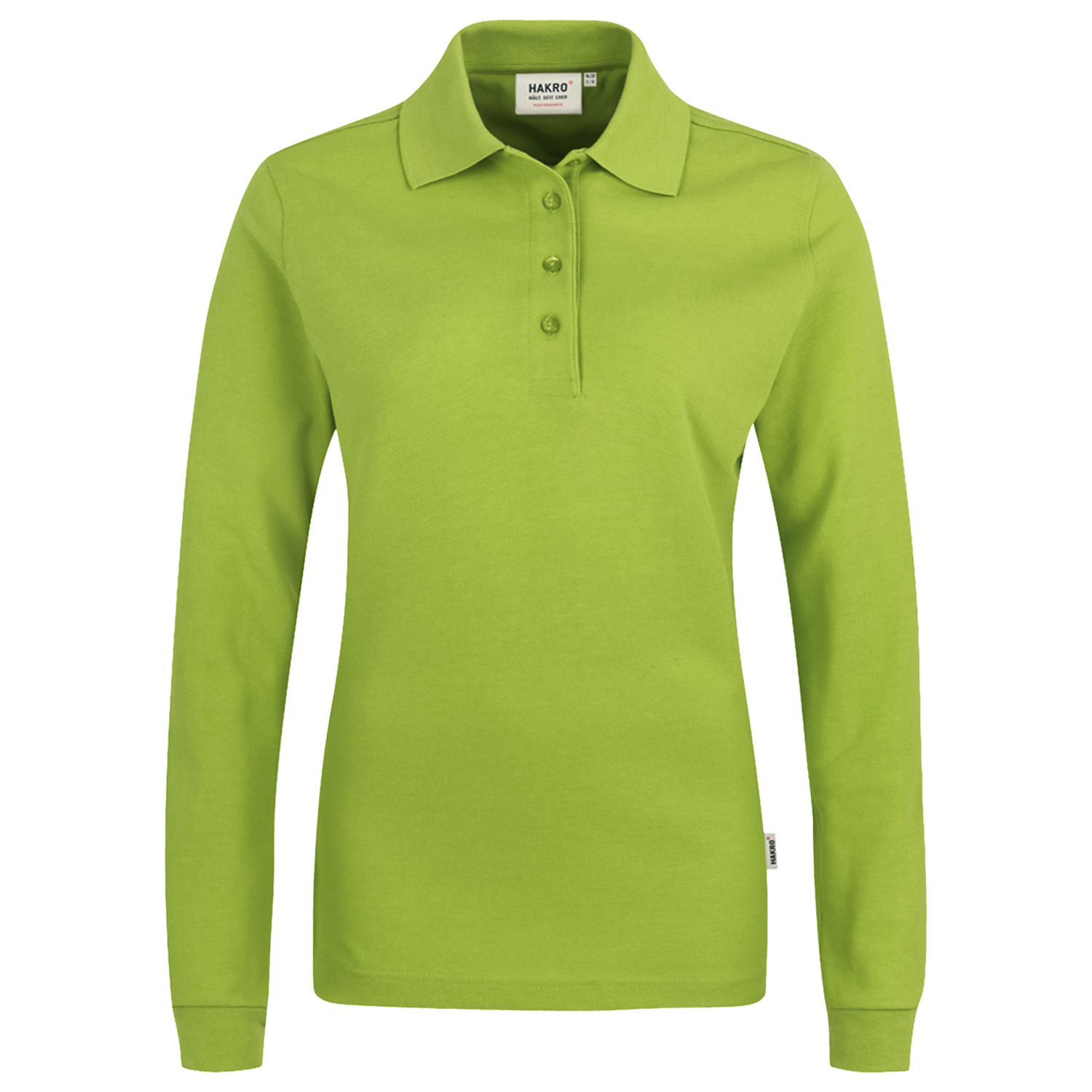 HAKRO Polo-Shirt H215 | Farbe 040 kiwi | Größe S