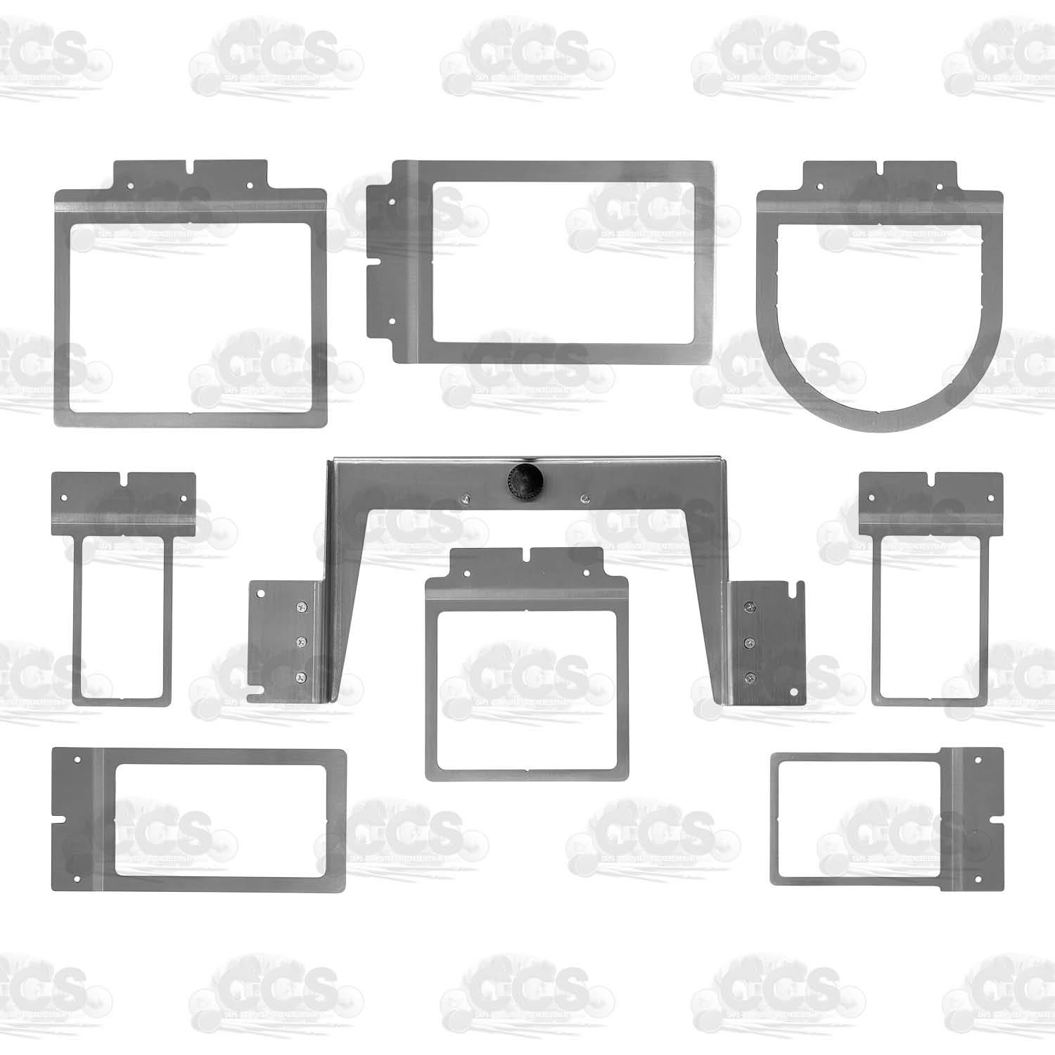Flat-8 Kleberahmen - für Ricoma EM-1010 / Brother PR Serie